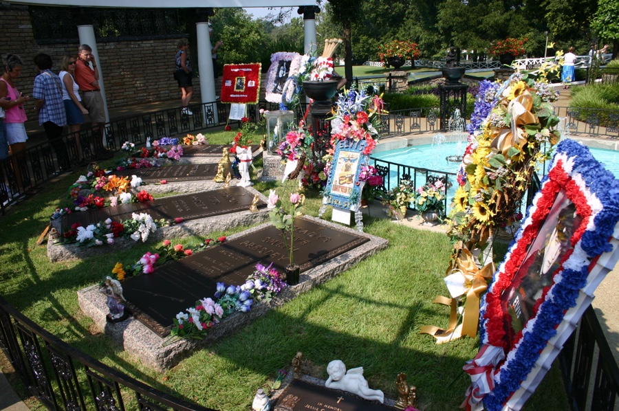 Graceland tombe Elvis Presley