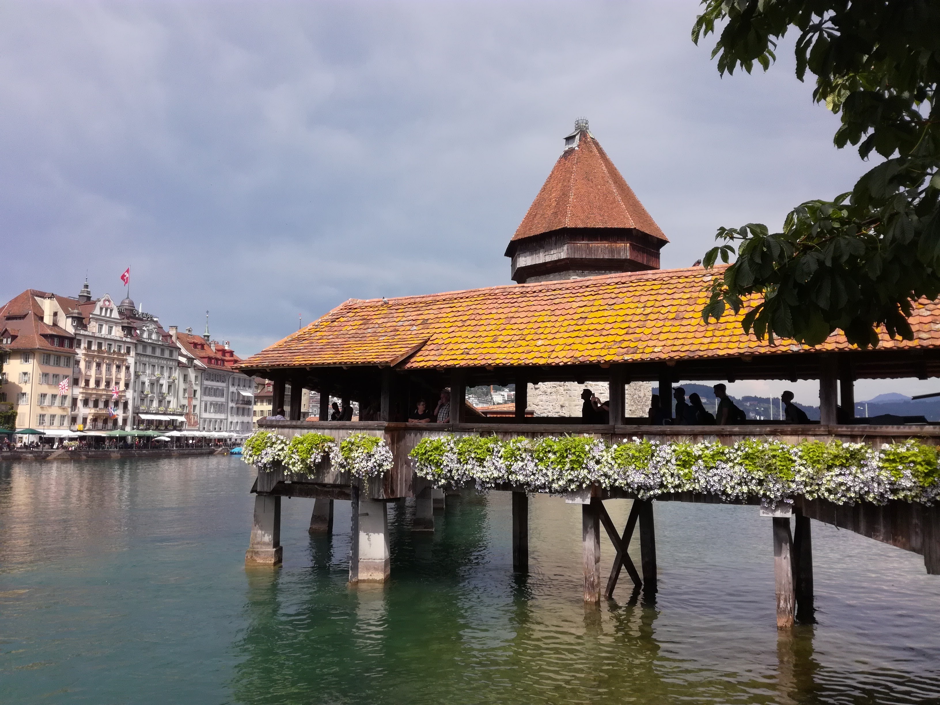 Le pont des chapelles - Lucerne