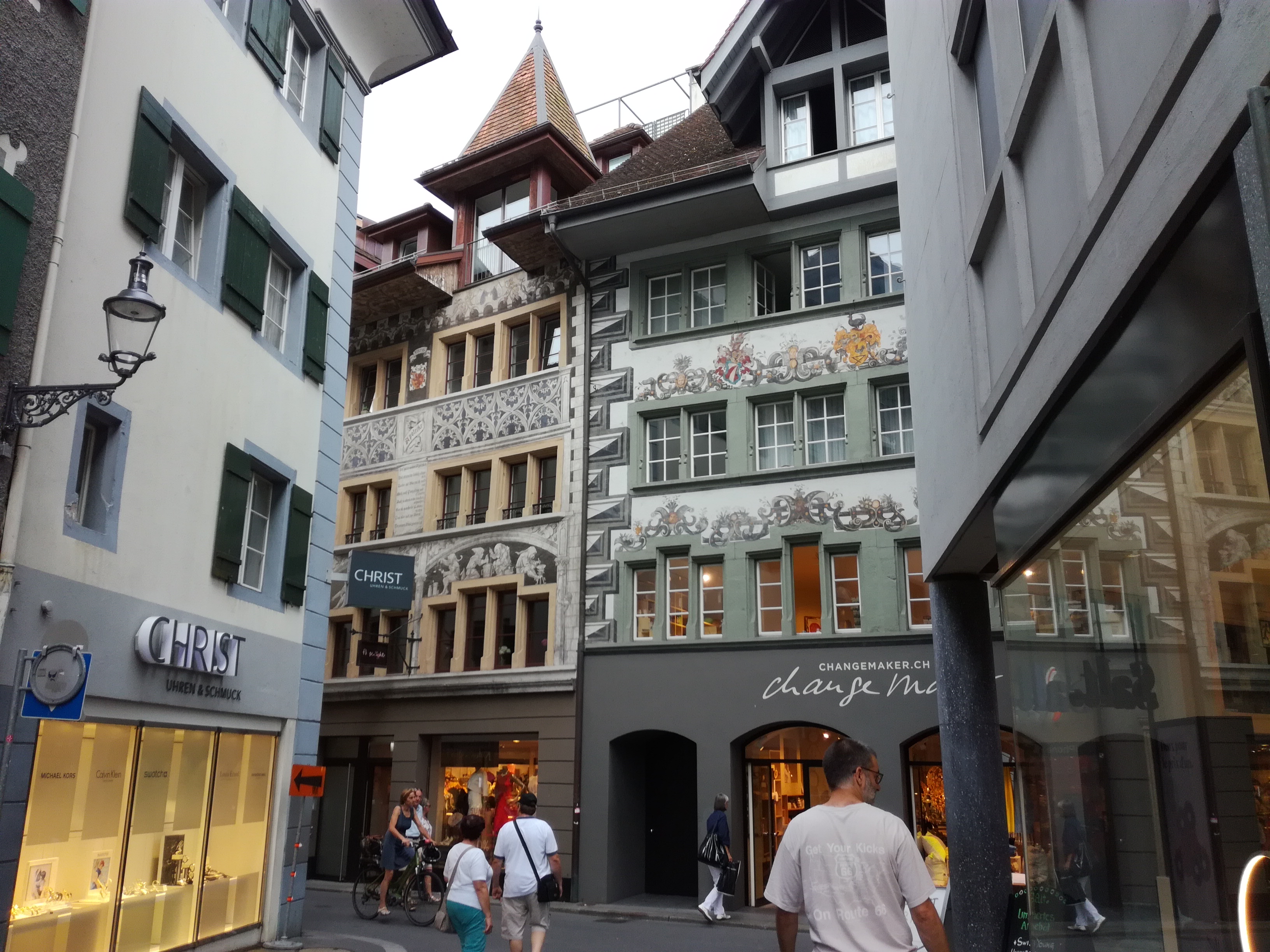 Façade peinte - Lucerne